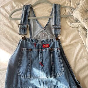 Vintage Blue Denim Overalls